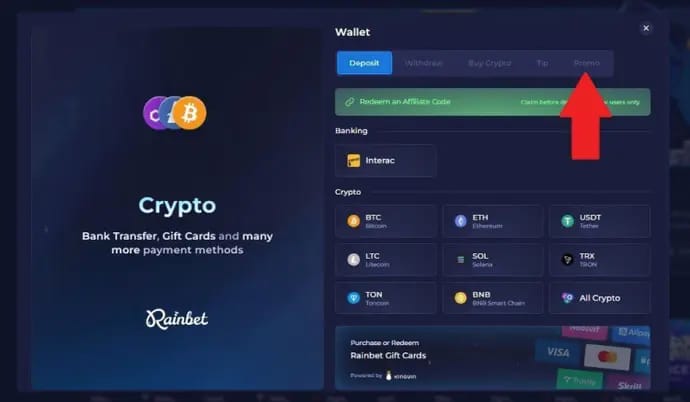 Gambling review site - Rain Bet